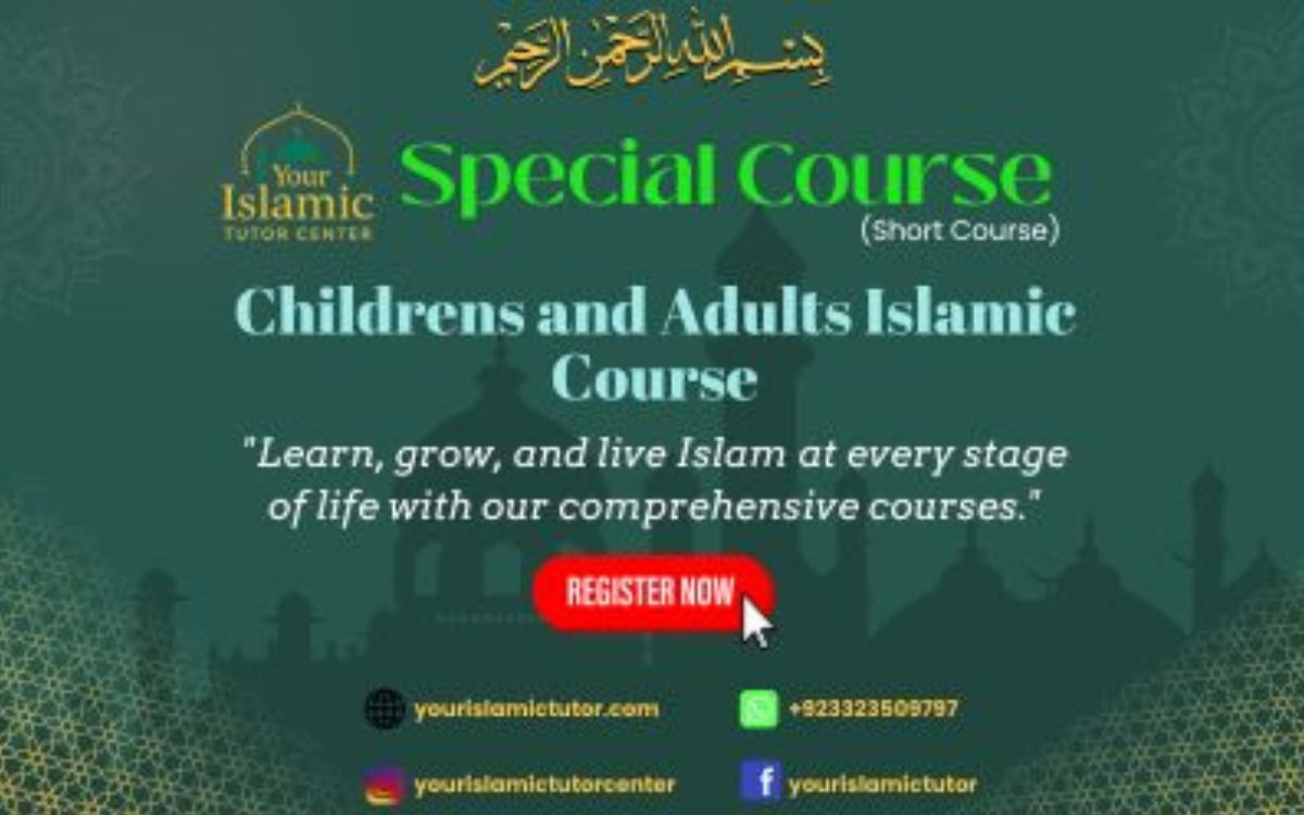 Childrens and Adults Islamic Course
